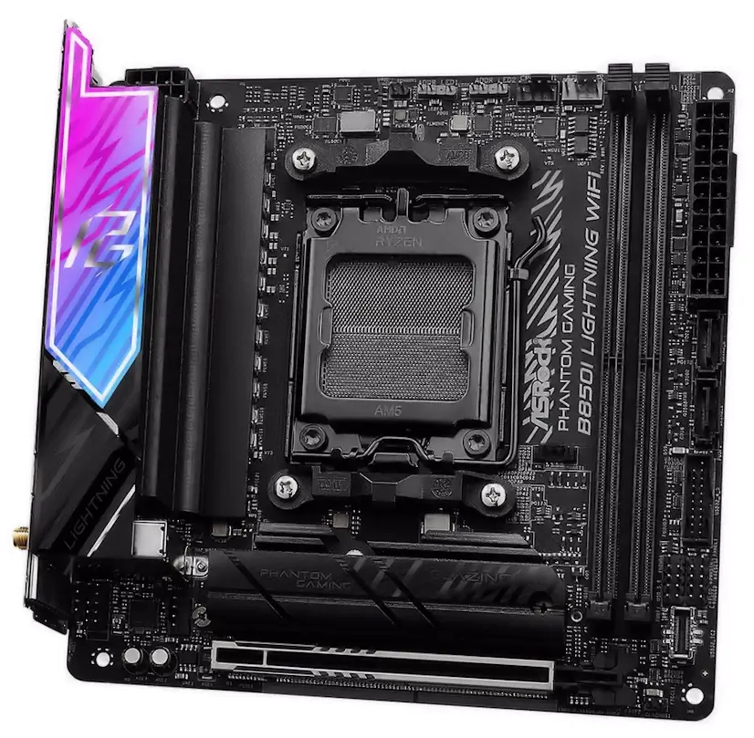 Montaje Placa Base ASRock B850I Lightning WIFI Leganés Leganés Gaming - Montaje Placa Base ASRock B850I Lightning WIFI Leganés